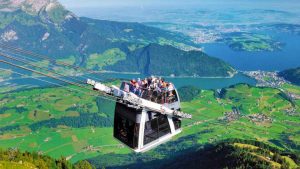 Tour cáp treo CabriO đến núi Stanserhorn từ Zurich